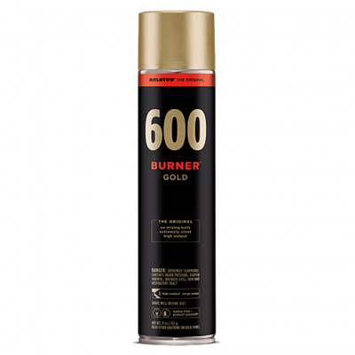 Аэрозольная краска Molotow BURNER ЗОЛОТО 600МЛ 940499