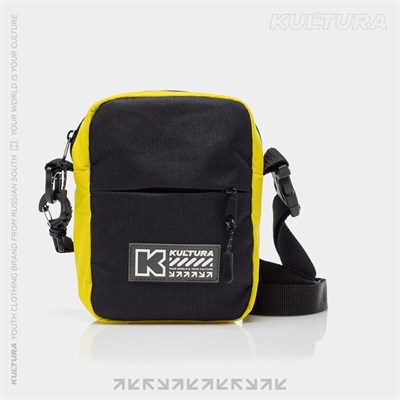 Cумка мессенджер КУЛЬТУРА "BOX LOGO", желтый