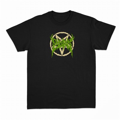 Футболка Oldy Green Logo черный
