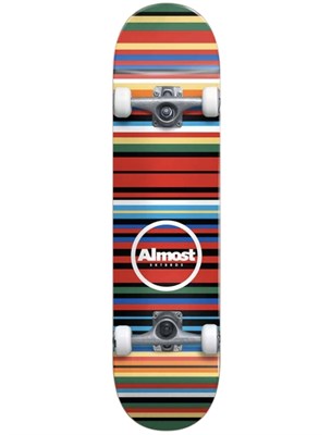 Скейт в сборе Almost THIN STRIPS FP  BLACK (7.75)