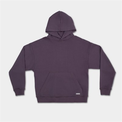 Худи КУЛЬТУРА oversize  "basic", фиолетовый