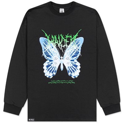 Лонгслив Горе PAPILIO RLXD LS TEE black