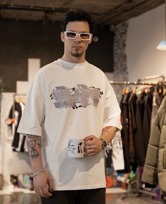 Футболка БОРДШОП#1 белый Please no tag