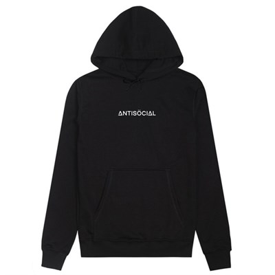 Худи Anti Social черное Basic Antisocial