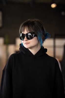 Очки Бордшоп#1 Oversized черный
