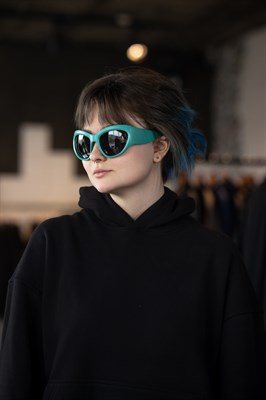 Очки Бордшоп#1 Oversized зеленый