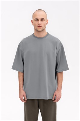 Футболка КУЛЬТУРА oversize "Basic", серый