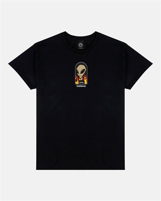 Футболка THRASHER X AWS - BELIEVE Black