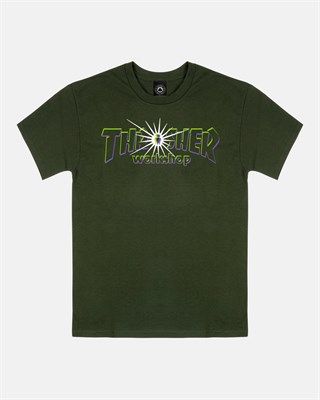 Футболка THRASHER X AWS - NOVA Green