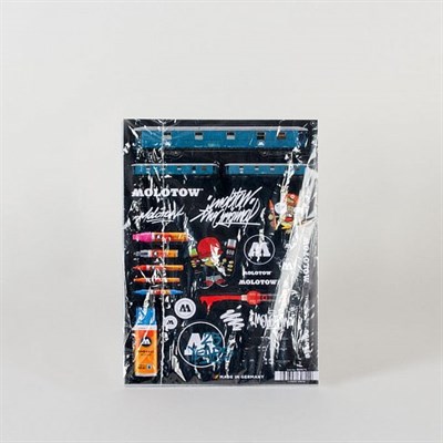 Molotow лист с наклейками B 26 наклеек на листе 800675