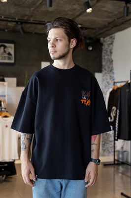 Футболка БОРДШОП#1 F. Text черный