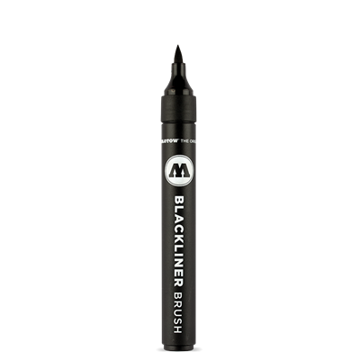 Molotow маркер Blackliner Brush 703212