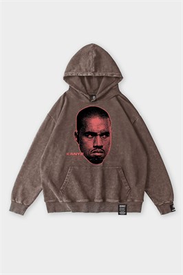 Худи SHMOT "KANYE", GARMENT DYE бежевый