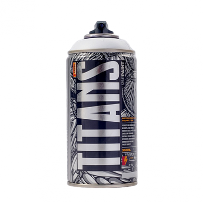 TITANS аэрозольная краска 47 TRANSPARENT TIPSY WHITE 300мл.