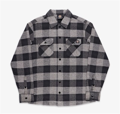 Рубашка Dickies SACRAMENTO Grey Plaid