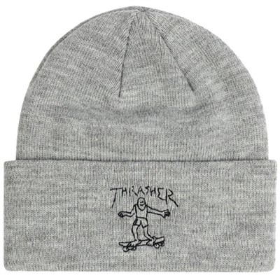 Шапка Thrasher GONZ heather grey