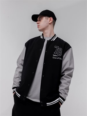 Куртка GIFTED78 24/636 VARSITY черно-серый