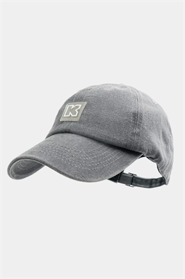 Кепка КУЛЬТУРА "Logo K", garment - dyed, светло - серый