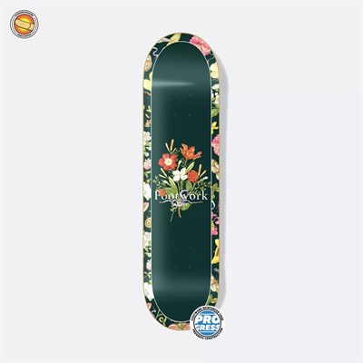 Дека Footwork PROGRESS Flora Emerald (Размер 8 x 31.5)