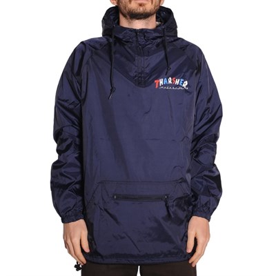 Анорак Thrasher KNOCK-OFF PULLOVER ANORAK NAVY