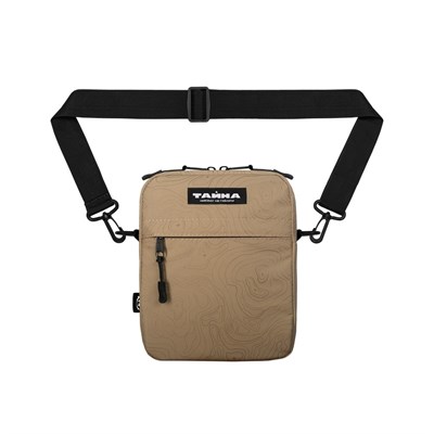 Сумка через плечо ТАЙНА топо песок