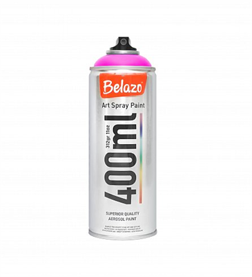 54061 54061 Belazo краска Art Spray Fluorescent Red 400мл.