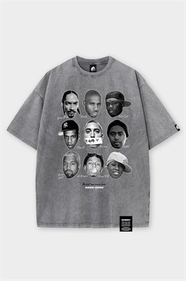 Футболка SHMOT "RAP2000-2009", GARMENT DYE серый