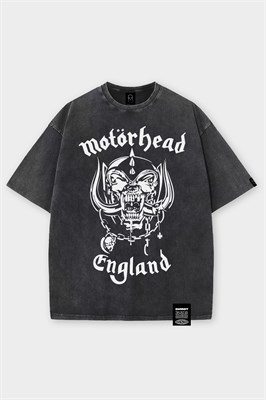 Футболка SHMOT "MOTORHEAD", GARMENT DYE черный