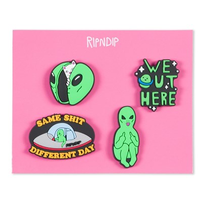 Джиббитсы RIPNDIP WE OUT HERE SHOE CHARM PACK (MULTI)