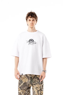 Футболка БОРДШОП#1 Eye Elim белый