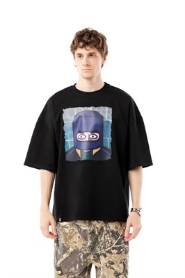 Футболка БОРДШОП#1 Маска черный