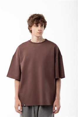 Футболка БОРДШОП#1 basic v2 коричневый