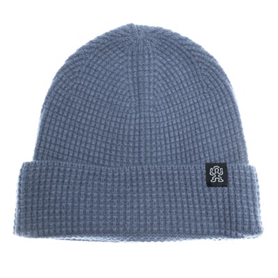 Шапка БОРДШОП1 Вафл серо-синий