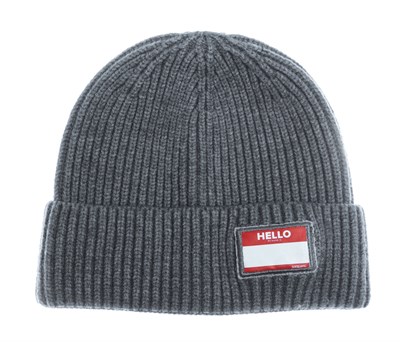 Шапка Бордшоп1 Fisher Hello серая