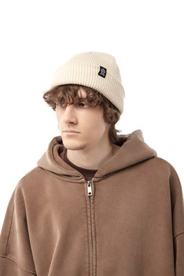 Шапка БОРДШОП1 Бини песочный