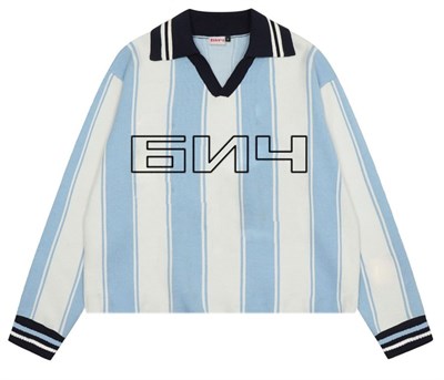 БИЧ Укороченный джемпер-поло "Вратарский"