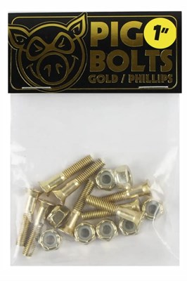 Винты (комплект) Pig Gold 1" Phillips Hardware
