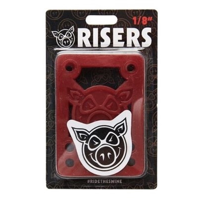 Подкладка (комплект) Pig Piles Soft Risers/Shock Red