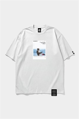 Футболка SHMOT "WALKMAN", MONO белый