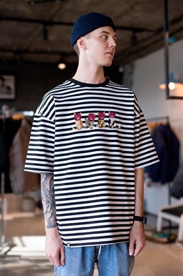 Футболка БОРДШОП#1 Бандиты полоса