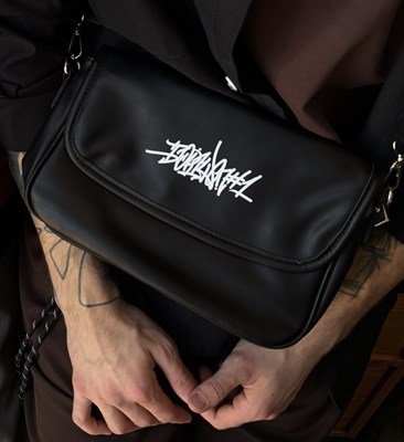 Сумка Бордшоп#1 эко-кожа черный