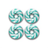 Комплект колес Footwork SWIRL MINT (52 мм 99A Форма Classic ) - фото 12424