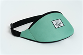 Travel поясная сумка logo cream green - фото 12856