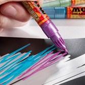 Molotow Маркер ONE4ALL 227HS акриловый 227304 (226) металлик зеленый 4 мм - фото 15646