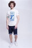 Шорты ЗАПОРОЖЕЦ Basic Denim Short Zap Regular Flex Raw Blue - фото 19130