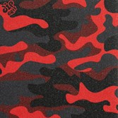 Шкурка для скейтборда Dip Grip CAMO: RED - фото 20640