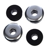 Амортизаторы Independent Standard Cylinder Cushions Hard (94a) Black - фото 23785