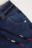 Джинсы SKILLS Fleese Slim Flex Blue - фото 24353