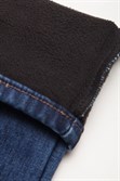 Джинсы SKILLS Fleese Slim Flex Blue - фото 24354