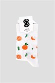 Носки SUPER SOCKS мандаринка Белый - фото 26864